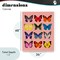 Stupell Industries Butterfly Species on Pink Canvas, design by LISH Creative